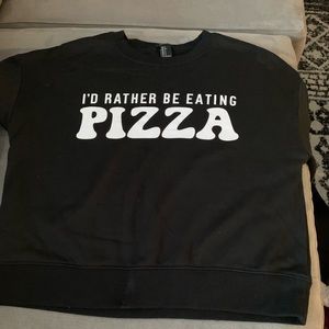 Forever 21 black sweatshirt